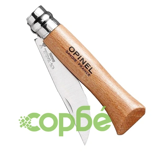 Сгъваем нож Opinel №6 Inox, острие 7 см ➤ топ цена ➤ sorbe.bg