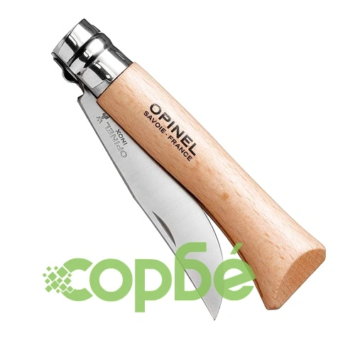 Сгъваем нож Opinel №10 Inox, острие 10 см ➤ топ цена ➤ sorbe.bg