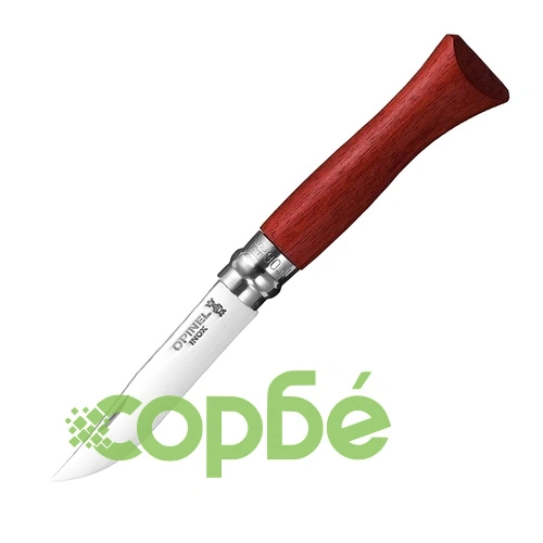 Сгъваем нож Opinel Luxe Padouk №6, острие 7 см ➤ топ цена ➤ sorbe.bg