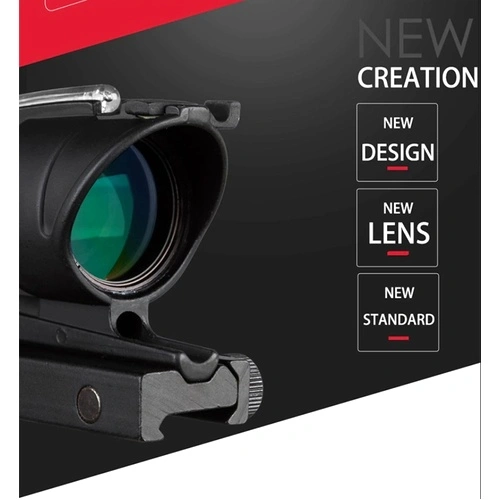 Призматичен прицел Discovery ACOG 4x32 с бързомерец RMR Red Dot ➤ топ цена ➤ sorbe.bg