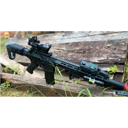 Призматичен прицел Discovery ACOG 4x32 с бързомерец RMR Red Dot ➤ топ цена ➤ sorbe.bg
