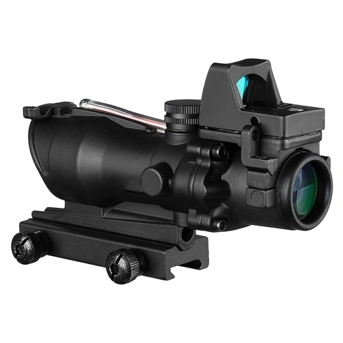 Призматичен прицел Discovery ACOG 4x32 с бързомерец RMR Red Dot ➤ топ цена ➤ sorbe.bg