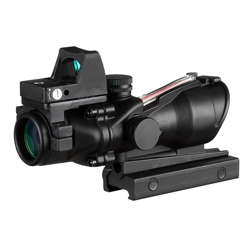 Призматичен прицел Discovery ACOG 4x32 с бързомерец RMR Red Dot ➤ топ цена ➤ sorbe.bg