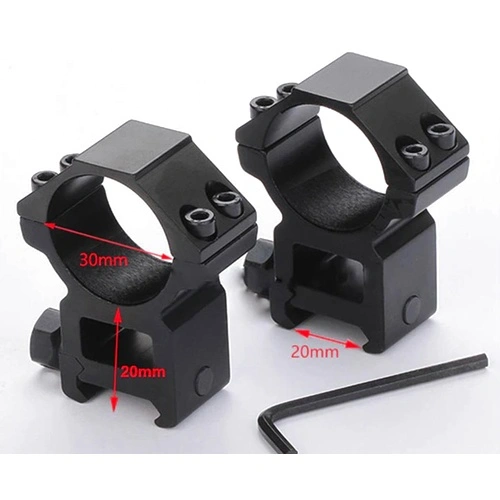 Висок крепеж 30mm за Picatinny база Discovery Optics ➤ топ цена ➤ sorbe.bg