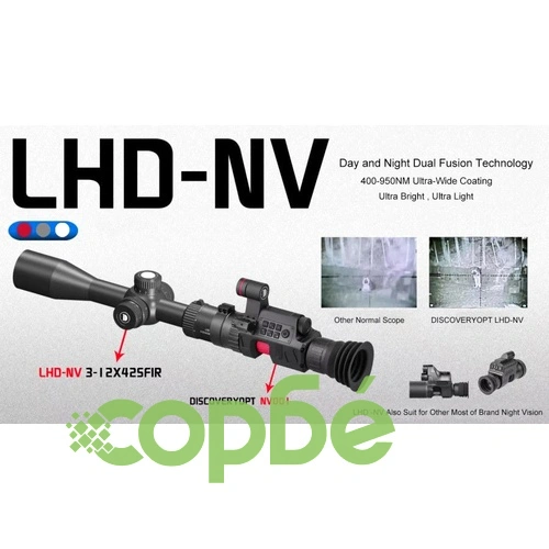 Oптика Discovery Optics LHD-NV 3-12x42 SFIR SFP ➤ топ цена ➤ sorbe.bg