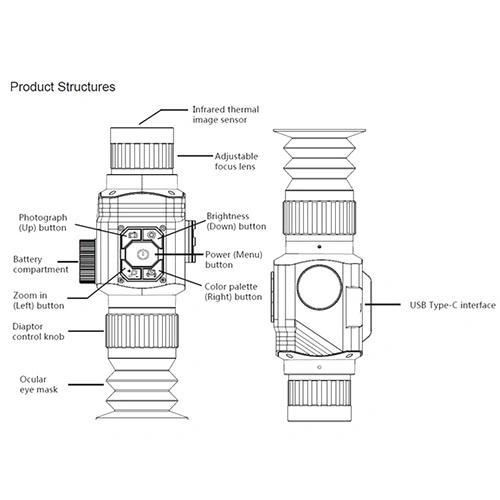 Термален прицел Discovery Optics C8 35mm, 384x288, 35mm, 50Hz ➤ топ цена ➤ sorbe.bg