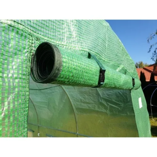 Оранжерия Сорбе Класик 2.0 с 2 врати с армиран найлон 18 кв.м. ➤ топ цена ➤ sorbe.bg