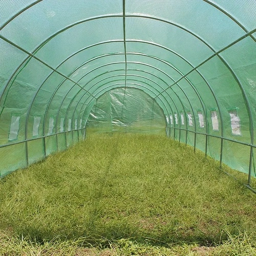 Оранжерия Tunnel Pro с 2 врати 10х3х2м с армиран найлон (30 кв.м.) ➤ топ цена ➤ sorbe.bg