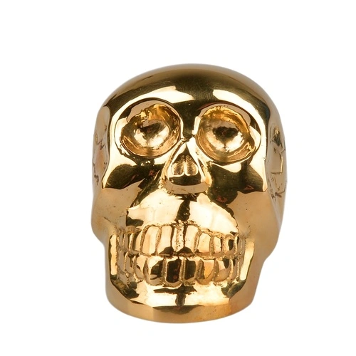 Преспапие от лят месинг - Череп ➤ топ цена ➤ sorbe.bg