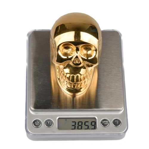 Преспапие от лят месинг - Череп ➤ топ цена ➤ sorbe.bg