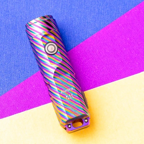 Мощно EDC фенерче Rovyvon Aurora A11 Titanium Лимитирана серия 650 лумена за ключодържател ➤ топ цена ➤ sorbe.bg