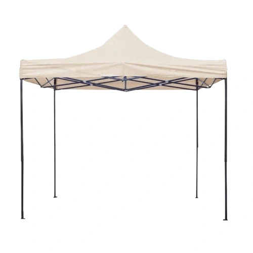 Градинска шатра Tent Pro тип хармоника 3х3, бежова ➤ топ цена ➤ sorbe.bg