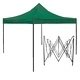 Градинска шатра Tent Pro тип хармоника 3х3, зелена