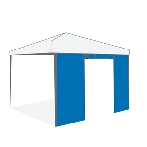 Страница за шатра 3х3 Tent Pro с врата с цип синя