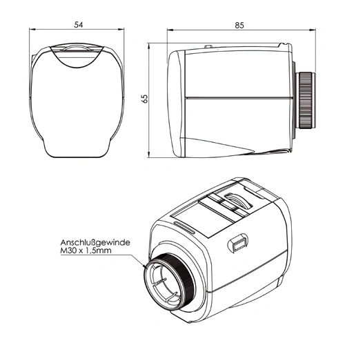 Автоматичен термостат за радиатори Comet Plus ➤ топ цена ➤ sorbe.bg
