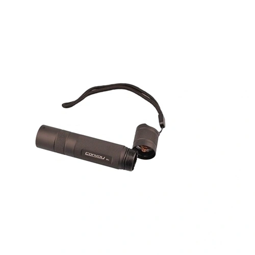 Заводски модифициран фенер Dulotec Convoy S2+ Турбо, 1700 лумена,  с батерия и зарядно ➤ топ цена ➤ sorbe.bg