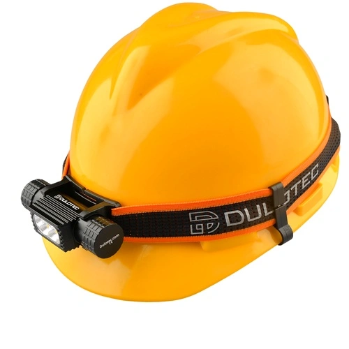 Мощен челник Dulotec H3 + батерия 3400 mAh, бяла светлина ➤ топ цена ➤ sorbe.bg