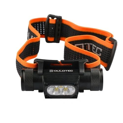 Мощен челник Dulotec H3 + батерия 3400 mAh, бяла светлина ➤ топ цена ➤ sorbe.bg