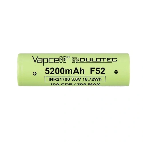 Батерия Vapcell 21700 F52 5200mAh 15A ➤ топ цена ➤ sorbe.bg