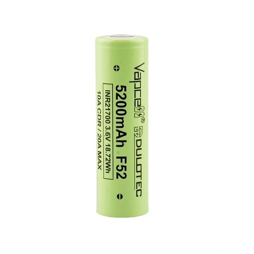 Батерия Vapcell 21700 F52 5200mAh 15A ➤ топ цена ➤ sorbe.bg