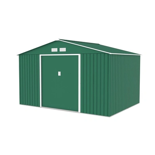 Градинска барака Aria XL цвят Зелена 340х319х210см ➤ топ цена ➤ sorbe.bg