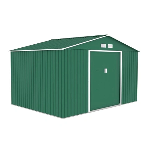 Градинска барака Aria XL цвят Зелена 340х319х210см ➤ топ цена ➤ sorbe.bg