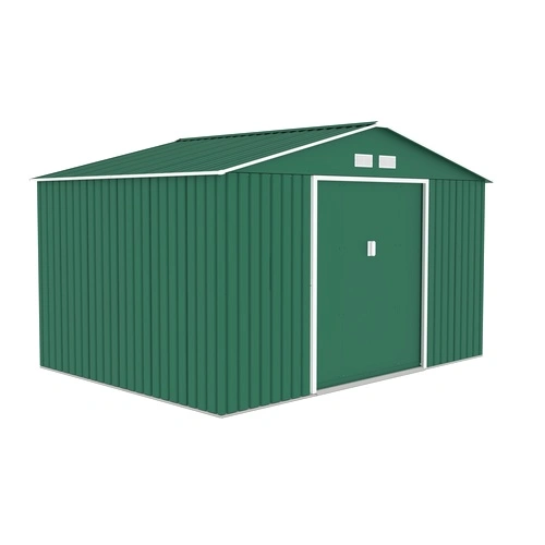 Градинска барака Aria XL цвят Зелена 340х383х210см ➤ топ цена ➤ sorbe.bg