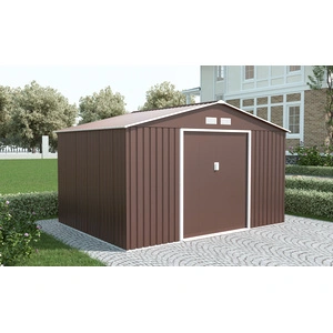 Градинска барака Aria XL цвят Кафява 340х319х210см