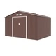 Градинска барака Aria XL цвят Кафява 340х319х210см