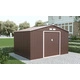 Градинска барака Aria XL цвят Кафява 340х383х210см