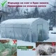 Професионална модулна оранжерия Tunnel Pro System 3 - 18 кв.м. с една врата (6x3x2m)