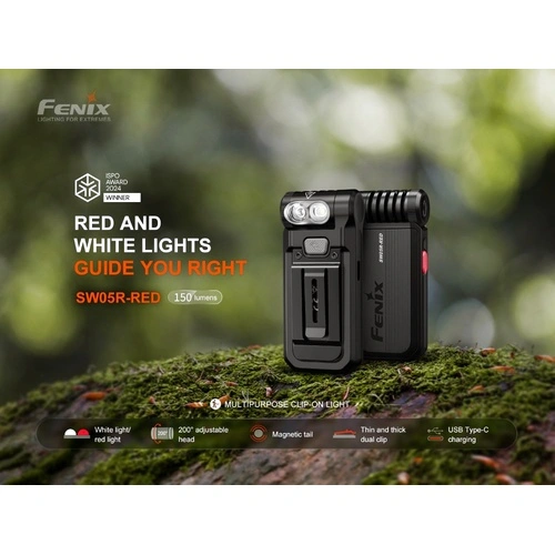 Фенер Fenix SW05R-RED - зелен ➤ топ цена ➤ sorbe.bg
