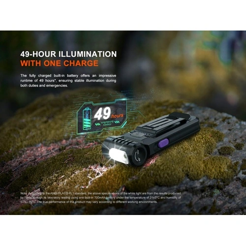 Фенер Fenix SW05R-UV - черен ➤ топ цена ➤ sorbe.bg