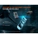 Фенер Fenix E06R за ключодържател - сив