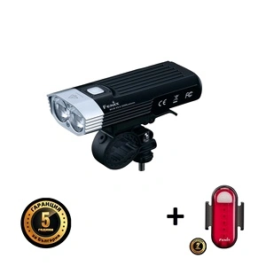 Велосипеден фар и стоп Fenix BC30R LED + Fenix BC05R V2.0 – ПОДАРЪЧЕН КОМПЛЕКТ