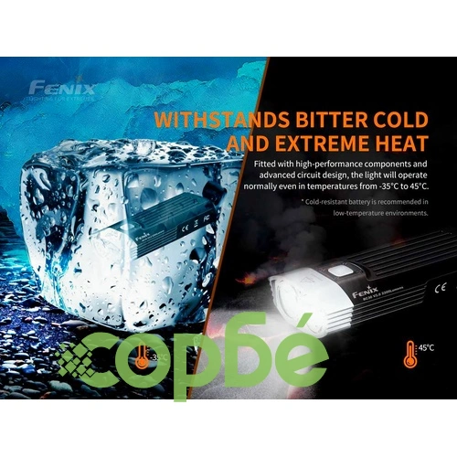 Велосипеден фар и стоп Fenix BC30R LED + Fenix BC05R V2.0 – ПОДАРЪЧЕН КОМПЛЕКТ ➤ топ цена ➤ sorbe.bg