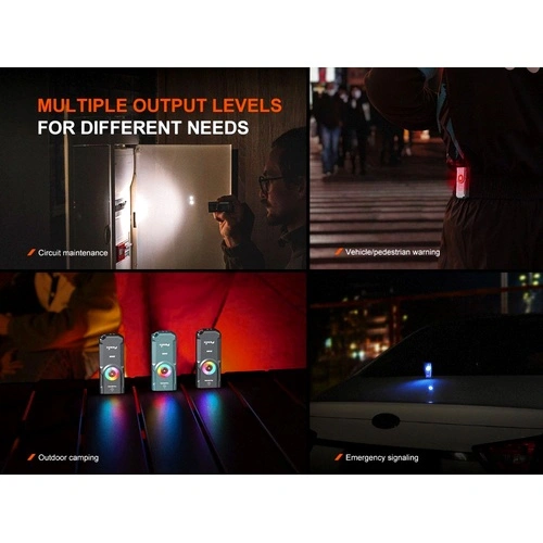 Фенер Fenix E06R за ключодържател - бял ➤ топ цена ➤ sorbe.bg