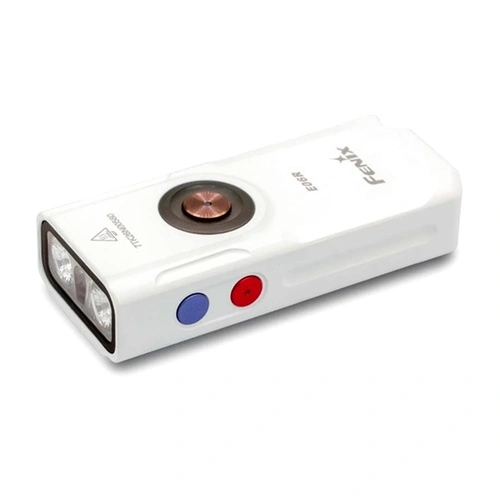 Фенер Fenix E06R за ключодържател - бял ➤ топ цена ➤ sorbe.bg