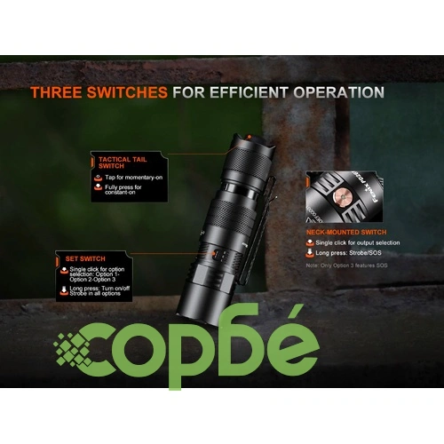 Фенер Fenix PD26R ACE LED ➤ топ цена ➤ sorbe.bg