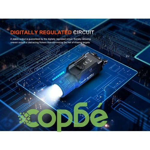 Пистолетен фенер Fenix GL19R V2.0 - подцевен ➤ топ цена ➤ sorbe.bg