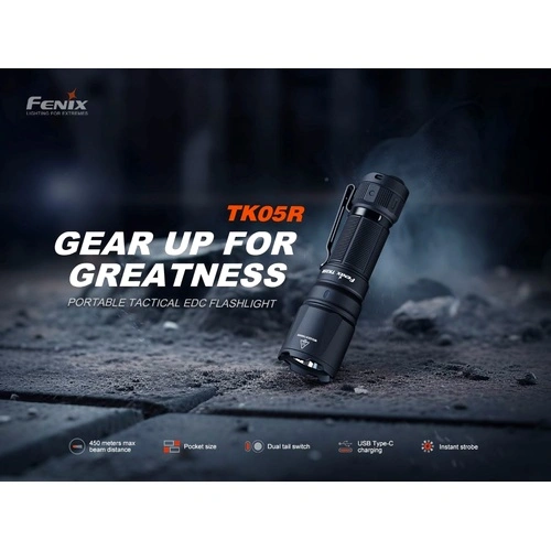 Фенер Fenix TK05R LED ➤ топ цена ➤ sorbe.bg