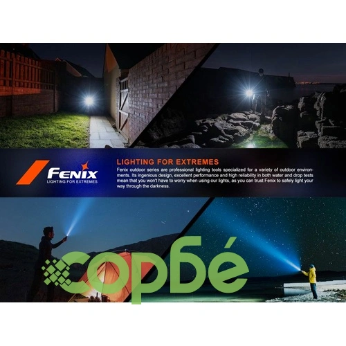 Многоцветен фенер Fenix LD36R LED Multicolor Flame Camo ➤ топ цена ➤ sorbe.bg