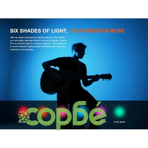 Многоцветен фенер Fenix LD36R LED Multicolor Flame Camo ➤ топ цена ➤ sorbe.bg
