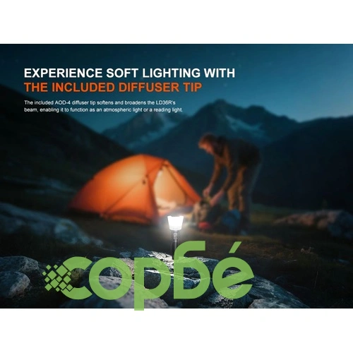 Многоцветен фенер Fenix LD36R LED Multicolor Flame Camo ➤ топ цена ➤ sorbe.bg