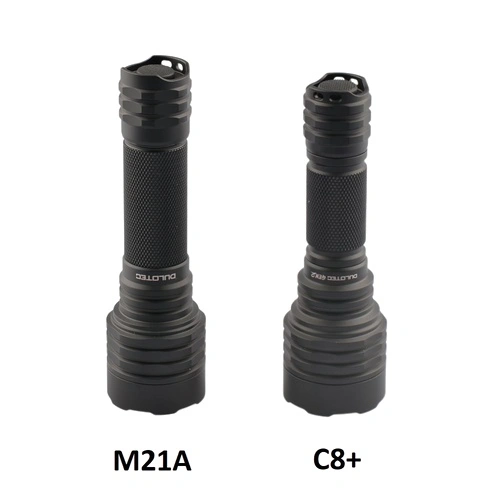 Фенер Dulotec Convoy M21A MAX, до 2200 лумена до 1100 метра, SFT25R диод с батерия и зарядно ➤ топ цена ➤ sorbe.bg