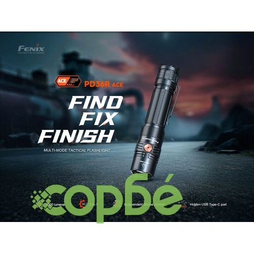 Фенер Fenix PD36R ACE LED ➤ топ цена ➤ sorbe.bg