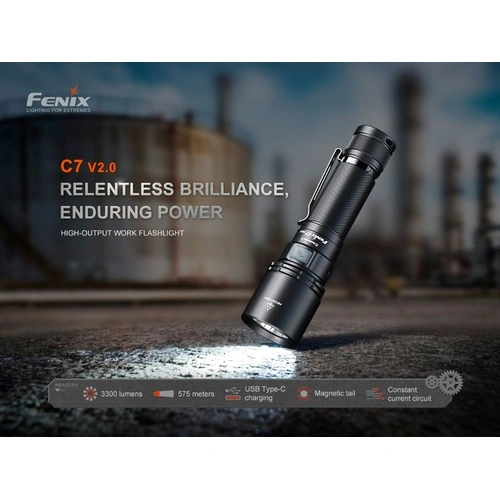 Работен фенер Fenix C7 V2.0 ➤ топ цена ➤ sorbe.bg
