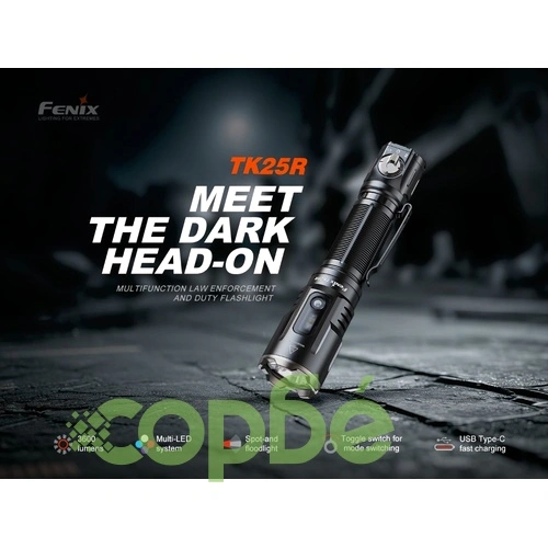 Фенер Fenix TK25R LED – с мулти-LED система, UV и червена светлина ➤ топ цена ➤ sorbe.bg
