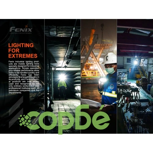 Работен фенер Fenix C7 - оранжев ➤ топ цена ➤ sorbe.bg