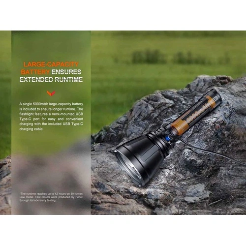 Комплект Фенер Fenix HT18R LED със стойка ALG-18 и спусък AER-05  ➤ топ цена ➤ sorbe.bg